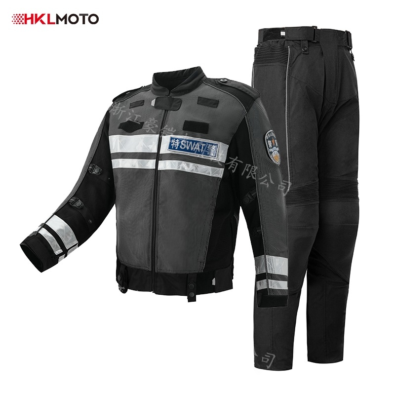 豪鎧來(lái)  黑色騎行服  HKL-QD106